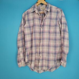 Current/Elliott Size 1 Cotton Button Up Shirt